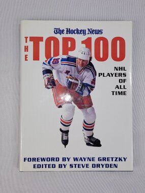 Hockey News 1998 NHL Top 100 Hardcover Oversize Book by Steve Dryden
